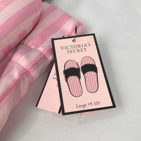 New Victoria’s Secret satin bedroom slippers - Picture 2 of 6